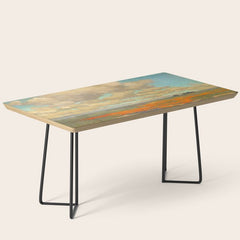 1911 Granville Redmond - A Field of California Poppies Coffee Table
