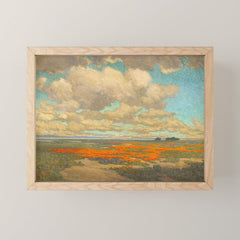 1911 Granville Redmond - A Field of California Poppies Mini Art Print