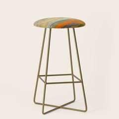 1911 Granville Redmond - A Field of California Poppies Stool