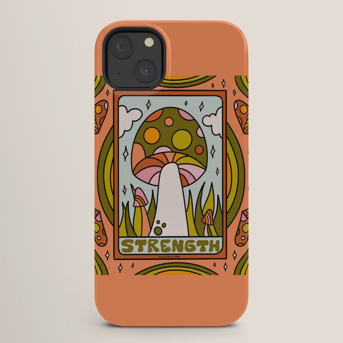 8. Strength Mushroom iPhone Case