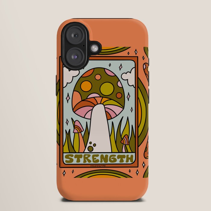 8. Strength Mushroom iPhone Case
