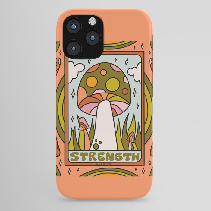 8. Strength Mushroom iPhone Case