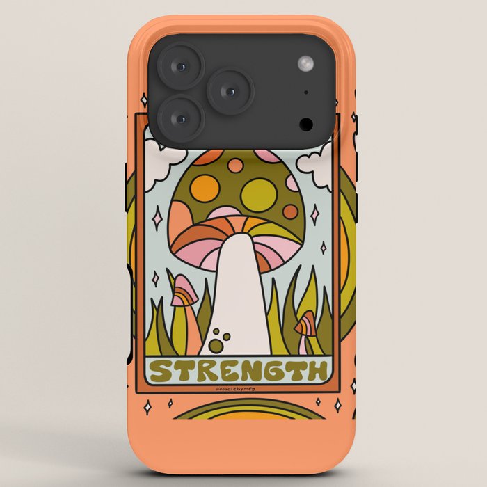 8. Strength Mushroom iPhone Case