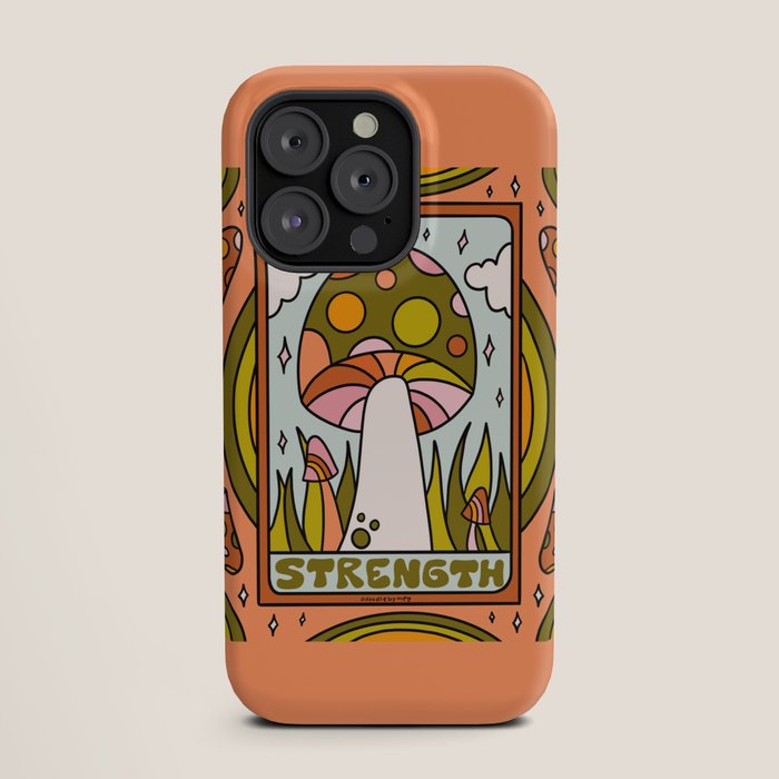 8. Strength Mushroom iPhone Case