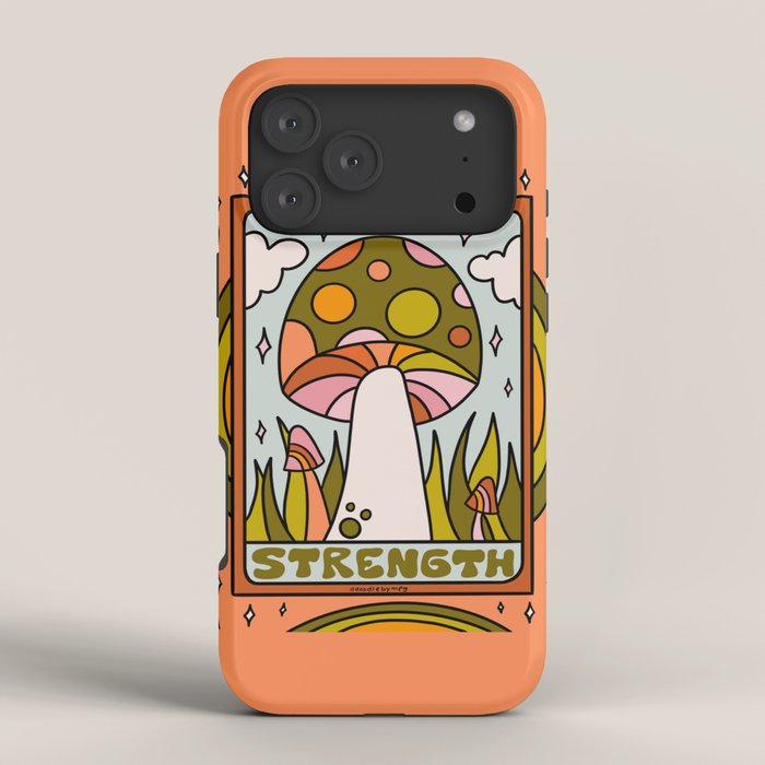 8. Strength Mushroom iPhone Case