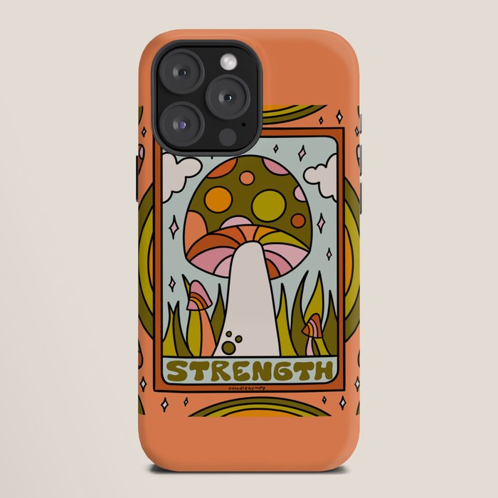 8. Strength Mushroom iPhone Case