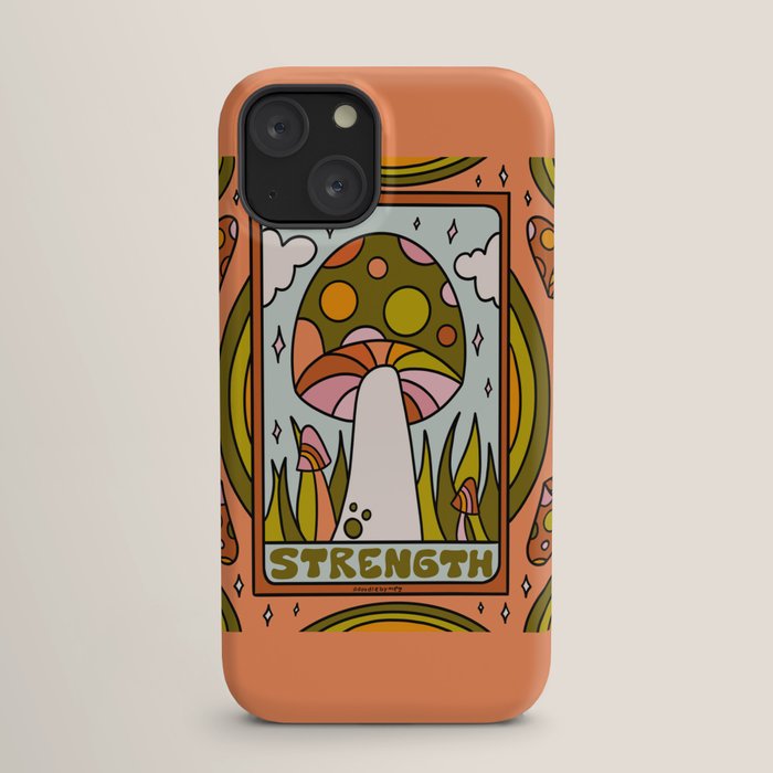8. Strength Mushroom iPhone Case