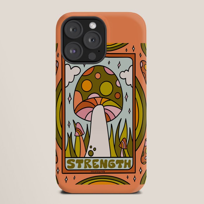 8. Strength Mushroom iPhone Case
