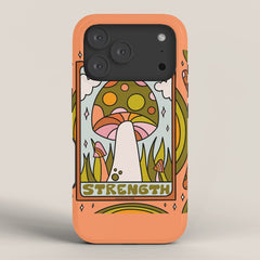 8. Strength Mushroom iPhone Case