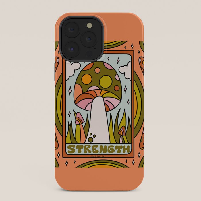 8. Strength Mushroom iPhone Case