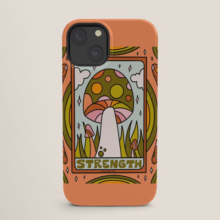 8. Strength Mushroom iPhone Case