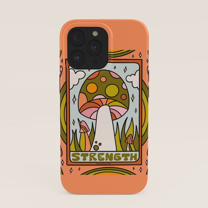8. Strength Mushroom iPhone Case
