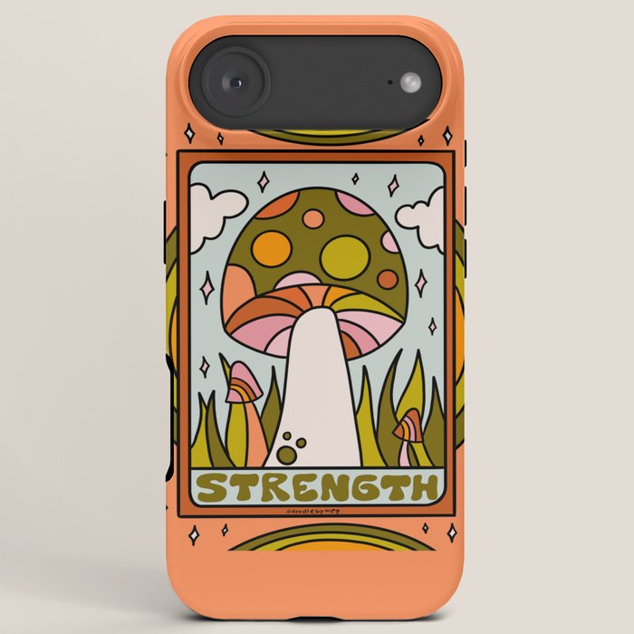 8. Strength Mushroom iPhone Case
