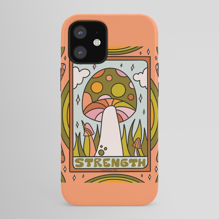 8. Strength Mushroom iPhone Case