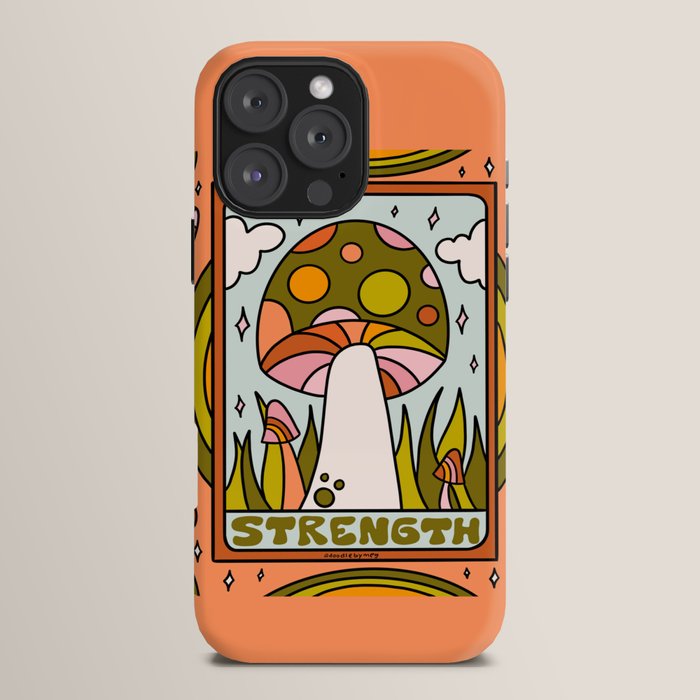 8. Strength Mushroom iPhone Case