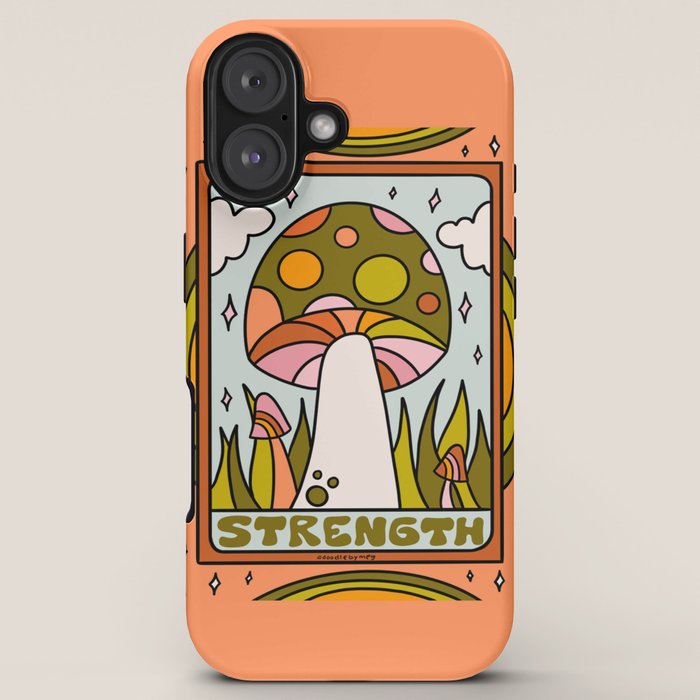 8. Strength Mushroom iPhone Case