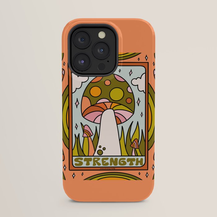 8. Strength Mushroom iPhone Case