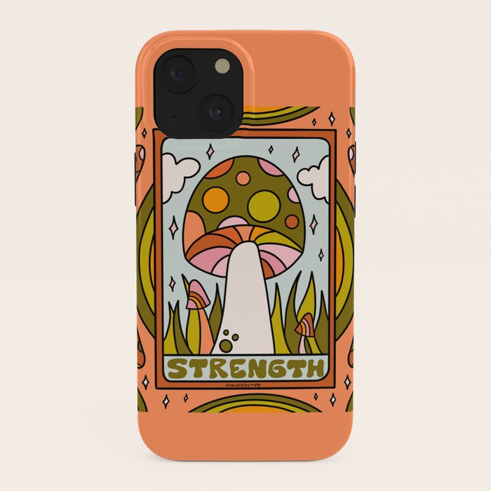 8. Strength Mushroom iPhone Case