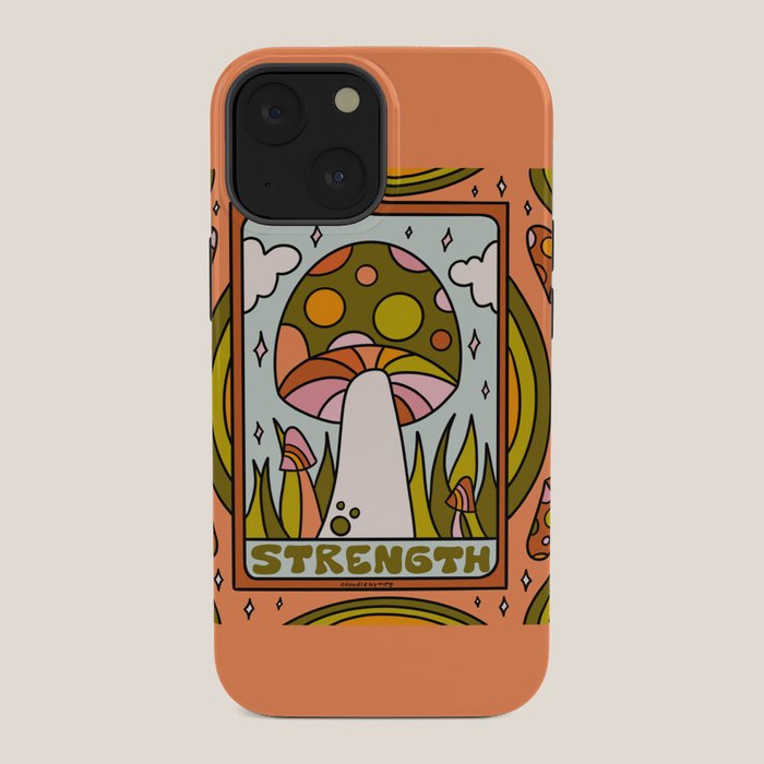 8. Strength Mushroom iPhone Case
