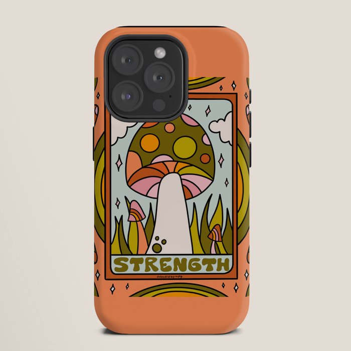 8. Strength Mushroom iPhone Case