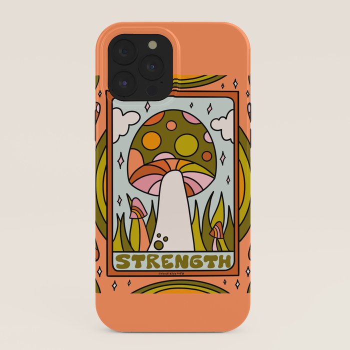 8. Strength Mushroom iPhone Case
