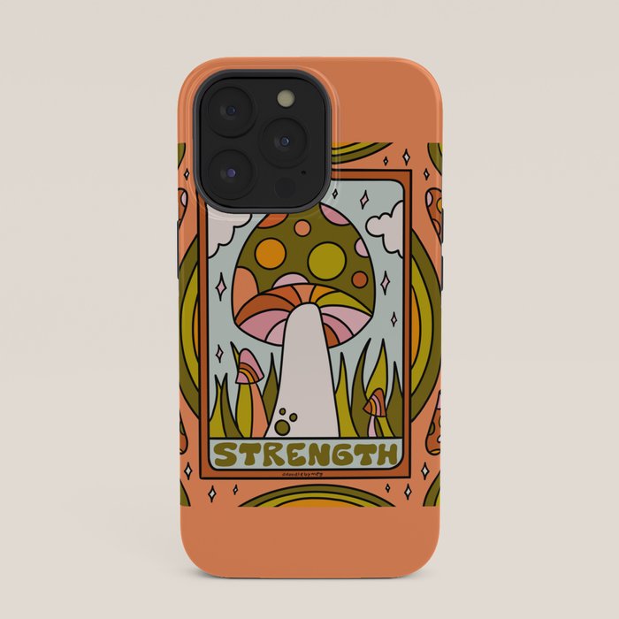 8. Strength Mushroom iPhone Case