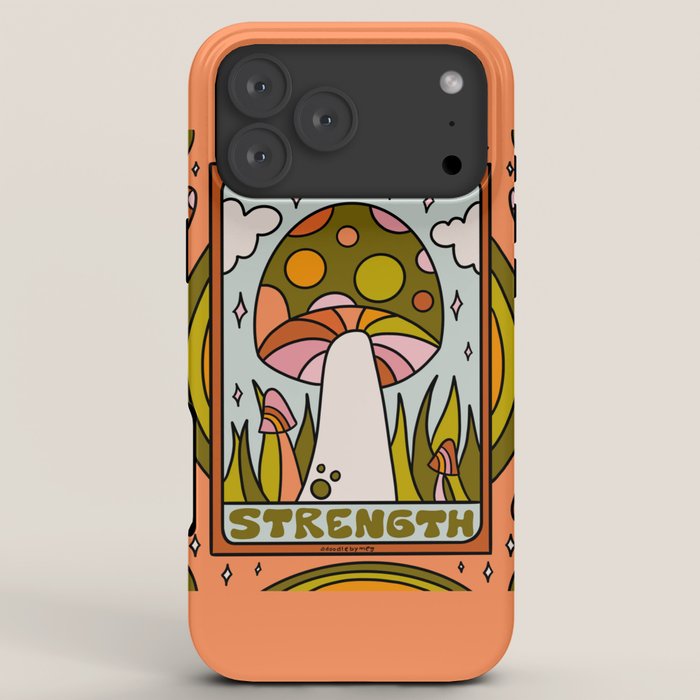 8. Strength Mushroom iPhone Case