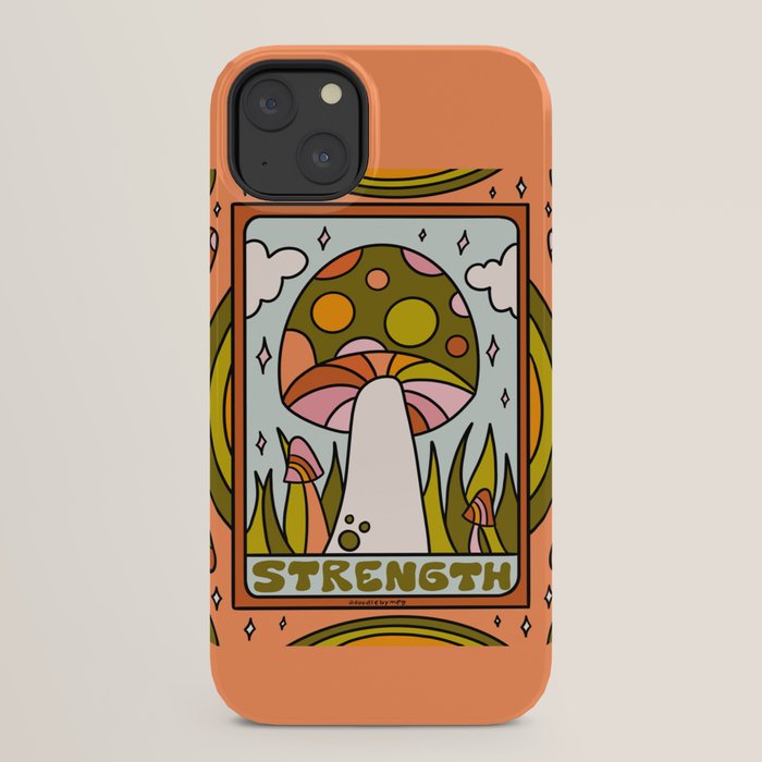 8. Strength Mushroom iPhone Case