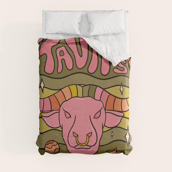 2020 Taurus Duvet Cover