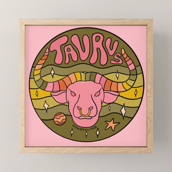 2020 Taurus Mini Art Print