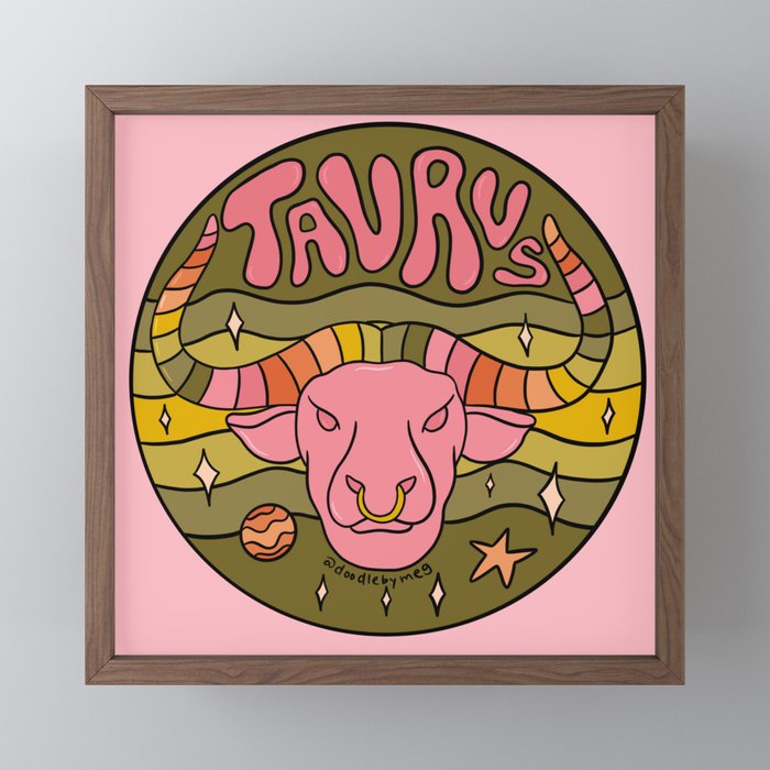 2020 Taurus Mini Art Print