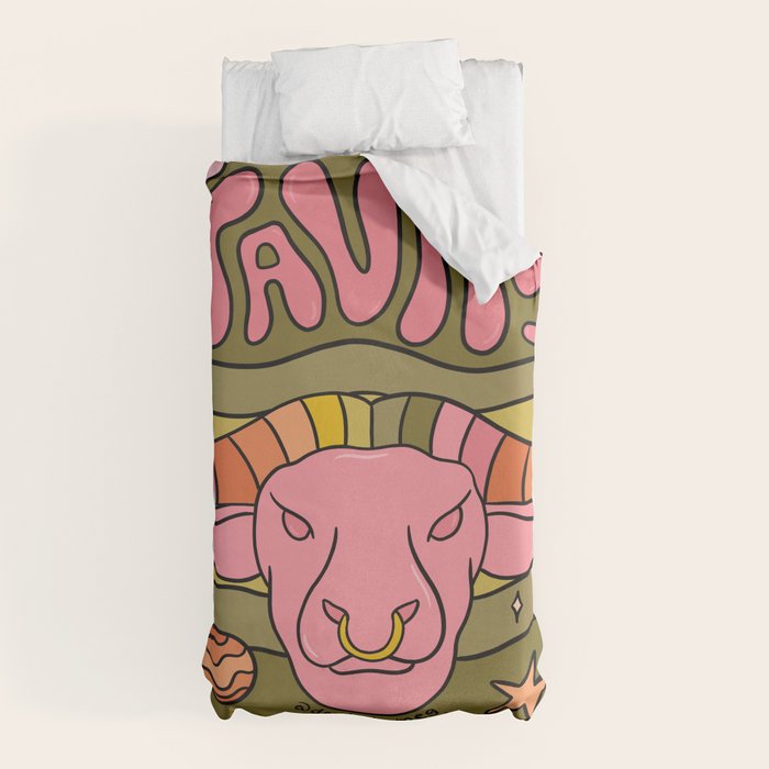 2020 Taurus Duvet Cover