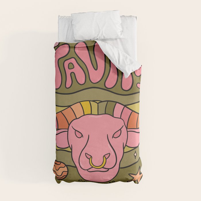2020 Taurus Duvet Cover