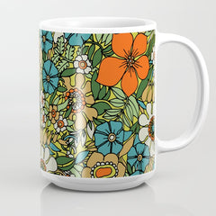 70s Plate Coffee Mug
