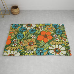 70s Plate Rug