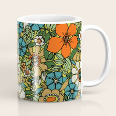 70s Plate Coffee Mug