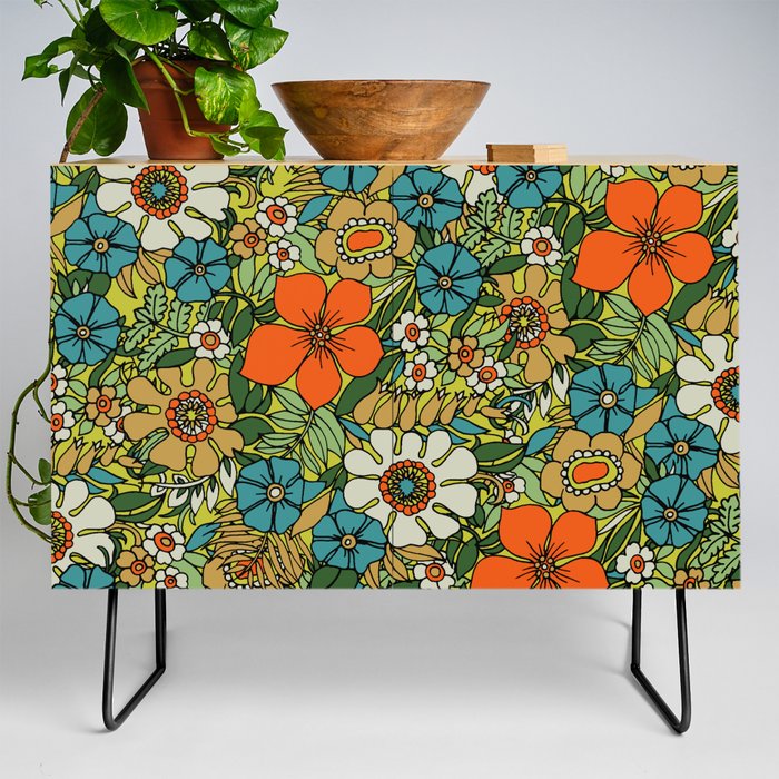 70s Plate Credenza
