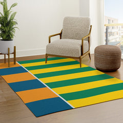 1970s Retro Stripes Rug