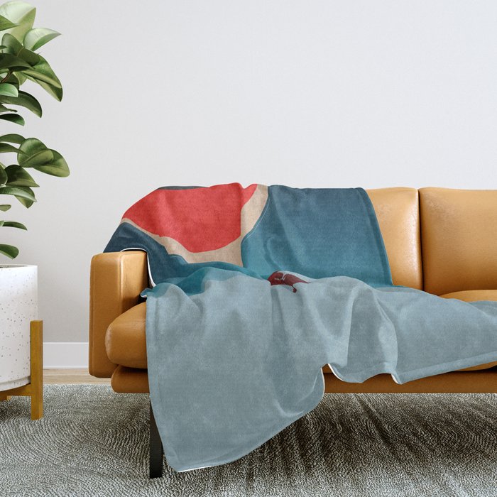 A a Child I was a Misfit Throw Blanket