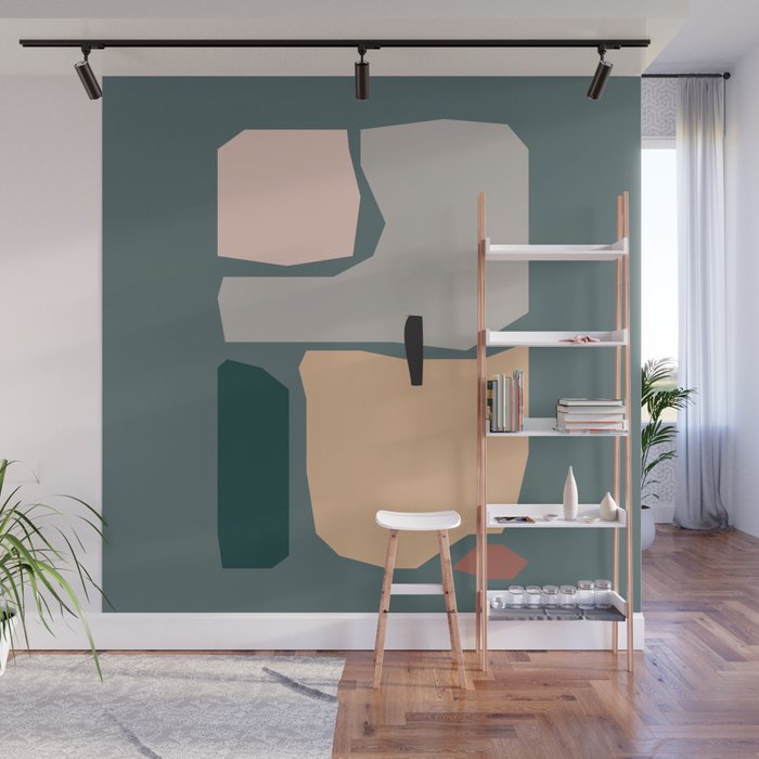 // Shape study #20 Wall Mural