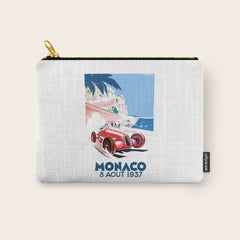 1937 MONACO Grand Prix Racing Poster Carry All Pouch