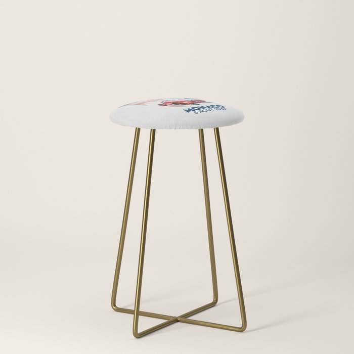 1937 MONACO Grand Prix Racing Poster Stool