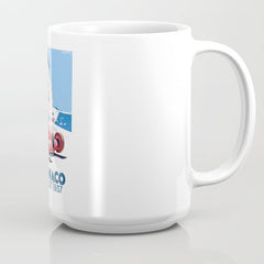 1937 MONACO Grand Prix Racing Poster Coffee Mug