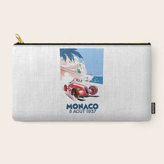 1937 MONACO Grand Prix Racing Poster Carry All Pouch