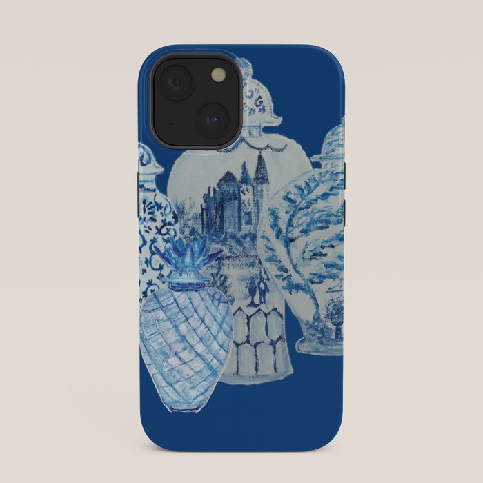 4 Four 4 Blue and White Ginger Jars  iPhone Case
