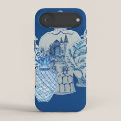 4 Four 4 Blue and White Ginger Jars  iPhone Case