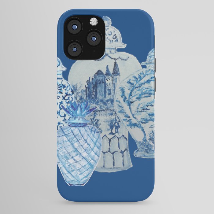 4 Four 4 Blue and White Ginger Jars  iPhone Case