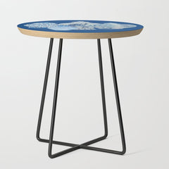 4 Four 4 Blue and White Ginger Jars  Side Table