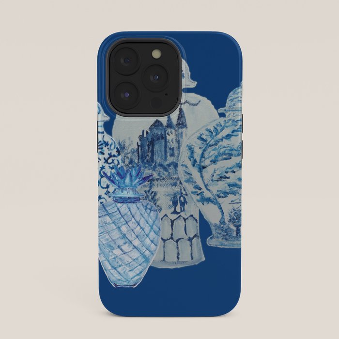 4 Four 4 Blue and White Ginger Jars  iPhone Case