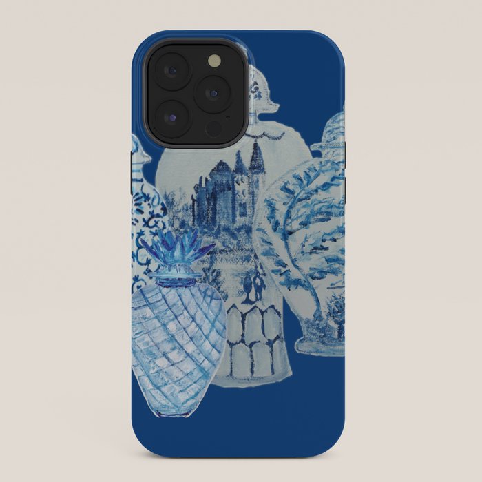 4 Four 4 Blue and White Ginger Jars  iPhone Case